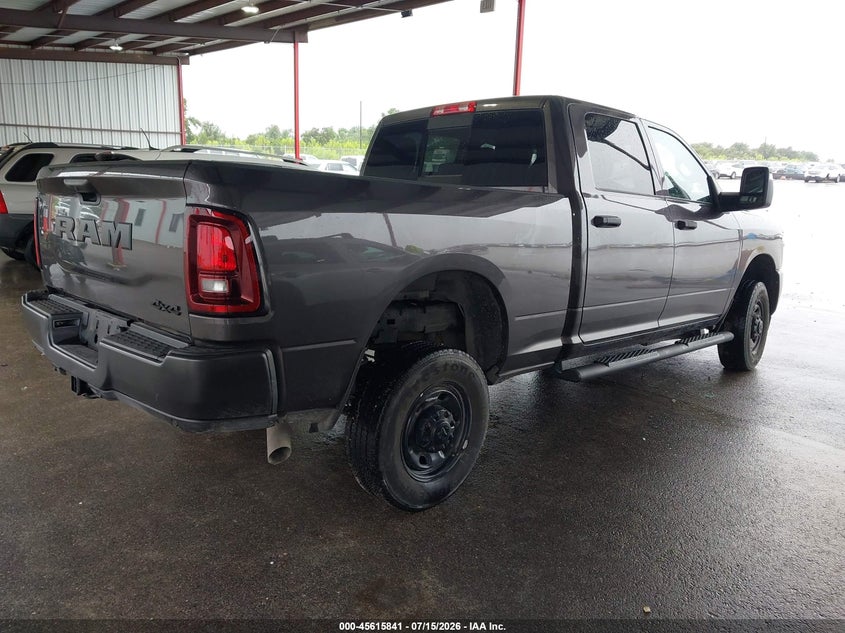 2025 Ram 2500 VIN 3C6UR5CJ8SG523765 IAAI salvage auction — SIDE, Salvage Title, sold $14,300 on 2026-10-04 (photo 4)