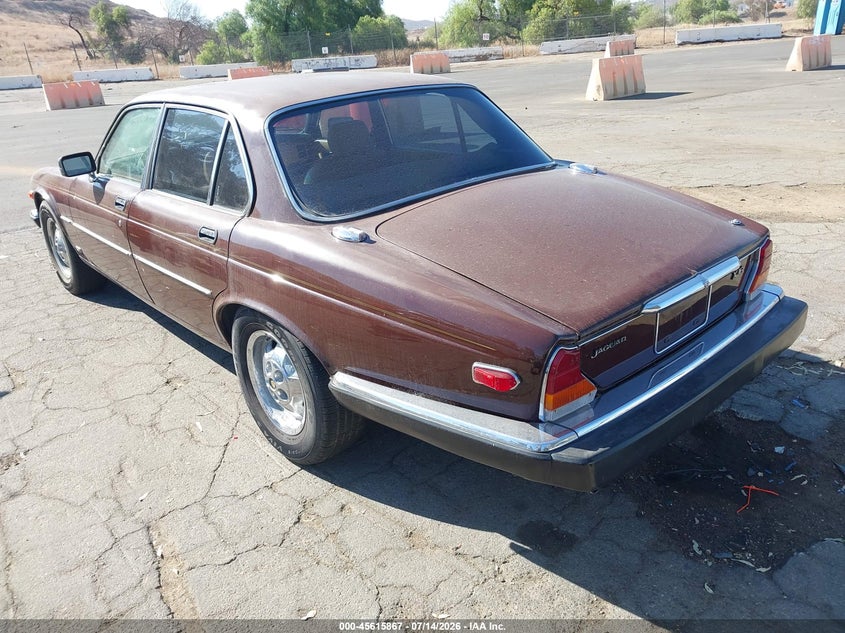 1984 Jaguar Xj series VIN SAJAV1342EC389788 IAAI salvage auction — NORMAL WEAR, Clear - Dealer Only (California), sold $225 on 2026-07-28 (photo 3)