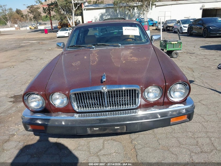 1984 Jaguar Xj series VIN SAJAV1342EC389788 IAAI salvage auction — NORMAL WEAR, Clear - Dealer Only (California), sold $225 on 2026-07-28 (photo 6)