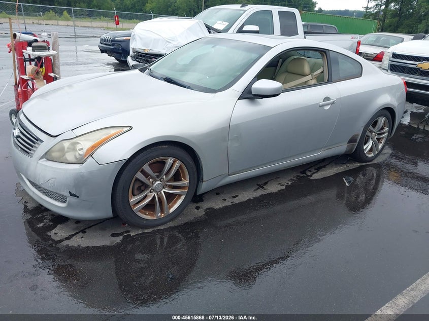 2008 Infiniti G37 VIN JNKCV64E88M102754 IAAI salvage auction — NORMAL WEAR, Clear (North Carolina), sold $1,175 on 2026-07-29 (photo 2)