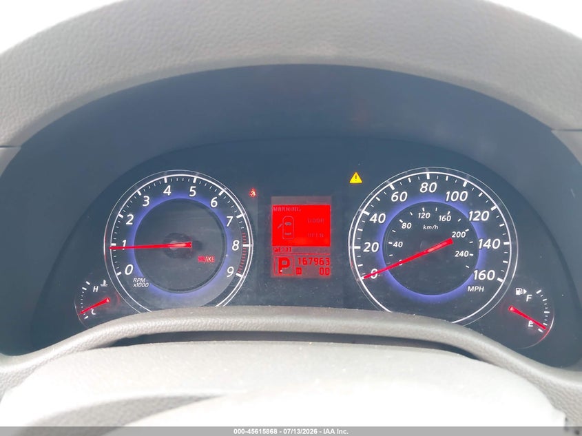 2008 Infiniti G37 VIN JNKCV64E88M102754 IAAI salvage auction — NORMAL WEAR, Clear (North Carolina), sold $1,175 on 2026-07-29 (photo 7)