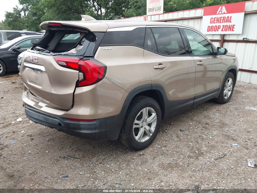 2018 Gmc Terrain VIN 3GKALMEV9JL356480 IAAI salvage auction — LEFT REAR, Salvage (Texas), sold $1,975 on 2026-08-22 (photo 4)