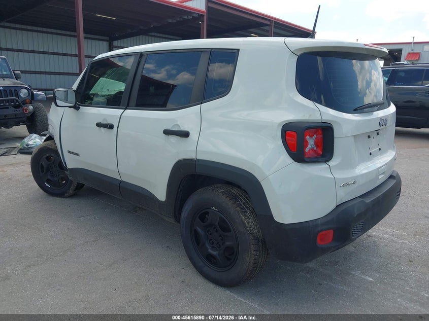 2018 Jeep Renegade VIN ZACCJBAB9JPJ00483 IAAI salvage auction — FRONT END, Salvage (Missouri), sold $600 on 2026-08-13 (photo 3)
