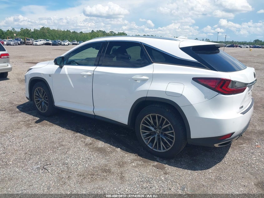 2022 Lexus Rx VIN 2T2YZMDA0NC331527 IAAI salvage auction — FRONT END, Salvage Title, sold $24,000 on 2026-08-01 (photo 3)