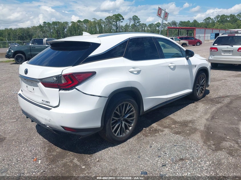 2022 Lexus Rx VIN 2T2YZMDA0NC331527 IAAI salvage auction — FRONT END, Salvage Title, sold $24,000 on 2026-08-01 (photo 4)