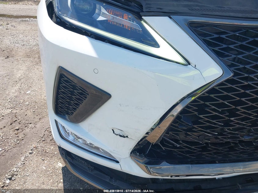 2022 Lexus Rx VIN 2T2YZMDA0NC331527 IAAI salvage auction — FRONT END, Salvage Title, sold $24,000 on 2026-08-01 (photo 6)