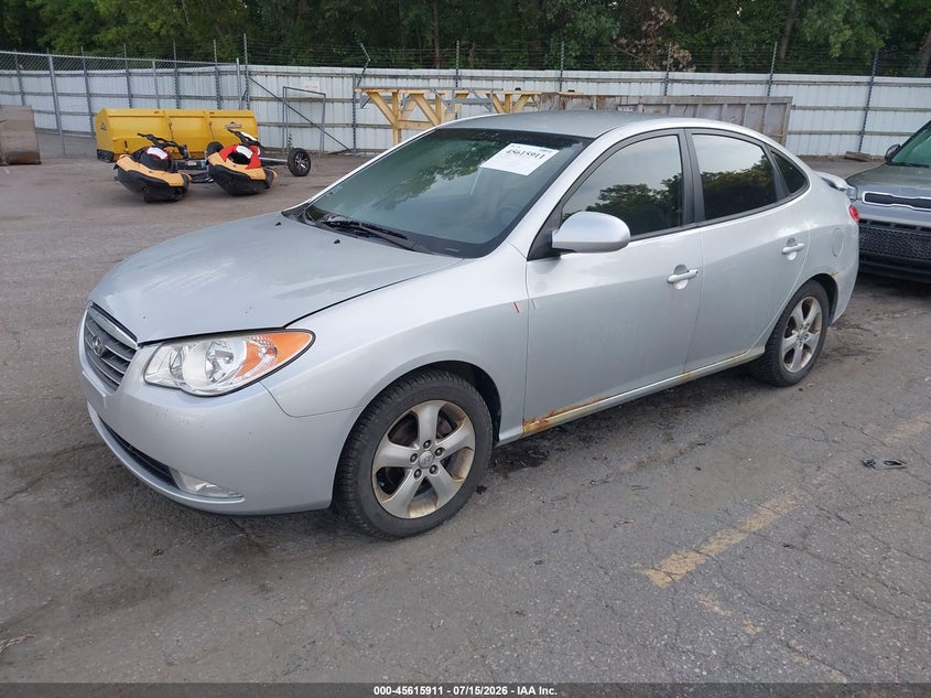 2008 Hyundai Elantra VIN KMHDU46D78U444077 IAAI salvage auction — NORMAL WEAR, Clear, sold $25 on 2026-07-20 (photo 2)