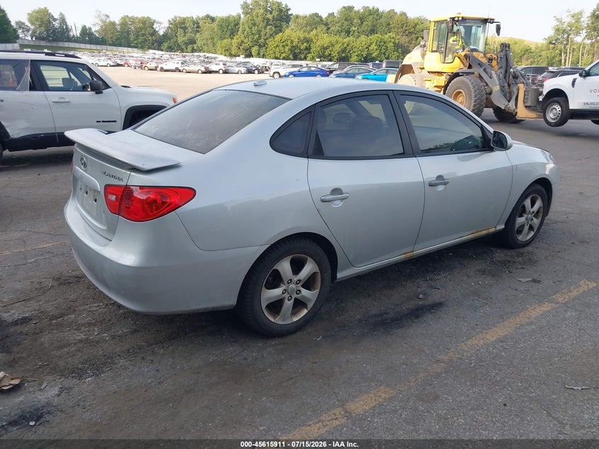 2008 Hyundai Elantra VIN KMHDU46D78U444077 IAAI salvage auction — NORMAL WEAR, Clear, sold $25 on 2026-07-20 (photo 4)