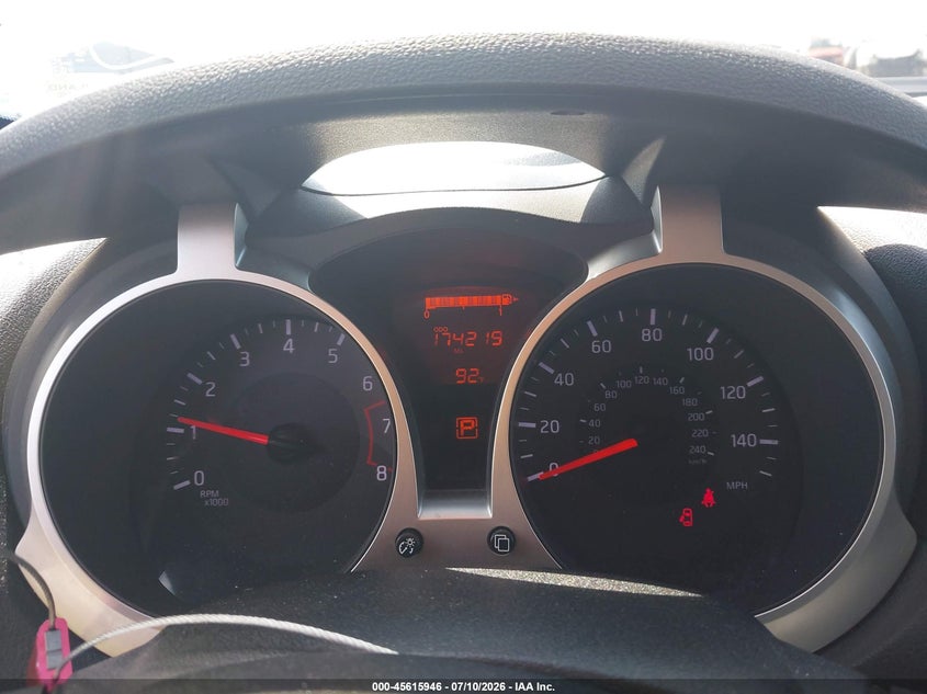 2017 Nissan Juke VIN JN8AF5MR6HT704095 IAAI salvage auction — NORMAL WEAR, Clear (Tennessee), sold $1,625 on 2026-07-30 (photo 7)