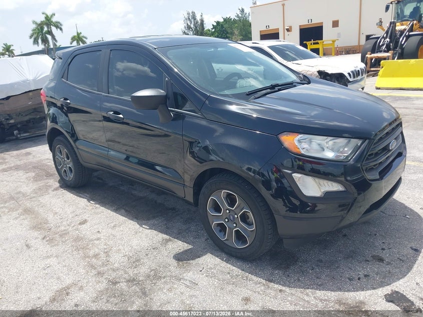 2018 Ford Ecosport VIN MAJ3P1RE8JC197891 IAAI salvage auction — ENGINE DAMAGE, Clear (Florida), sold $1,100 on 2026-07-30 (photo 1)