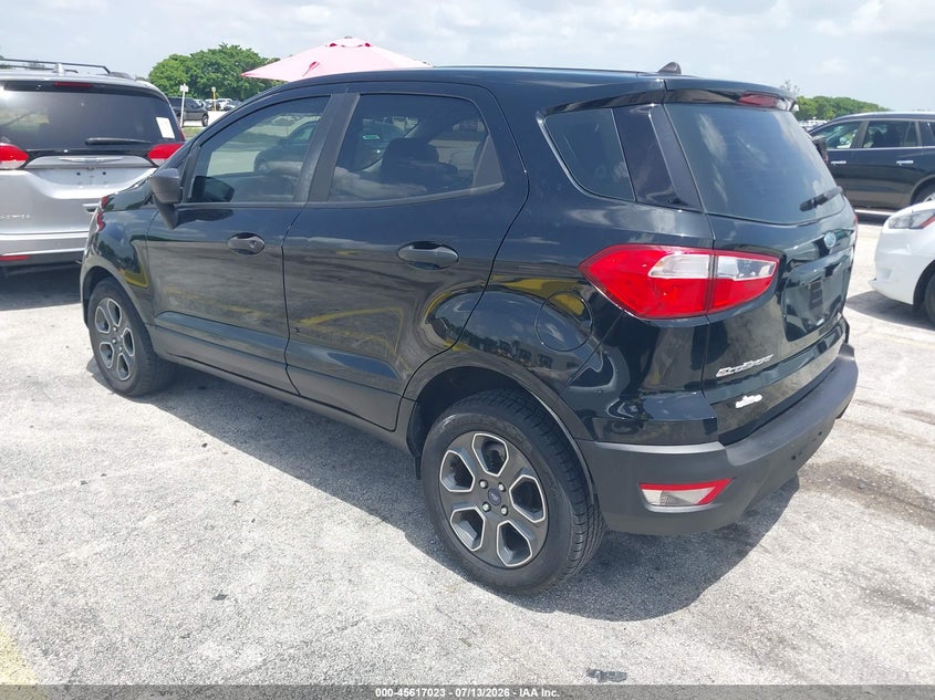 2018 Ford Ecosport VIN MAJ3P1RE8JC197891 IAAI salvage auction — ENGINE DAMAGE, Clear (Florida), sold $1,100 on 2026-07-30 (photo 3)
