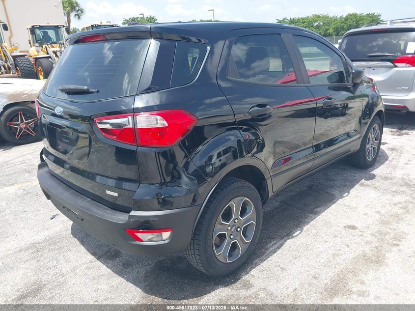2018 Ford Ecosport VIN MAJ3P1RE8JC197891 IAAI salvage auction — ENGINE DAMAGE, Clear (Florida), sold $1,100 on 2026-07-30 (photo 4)