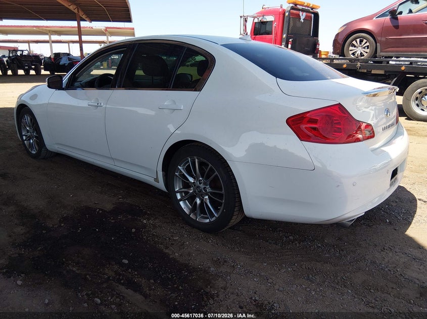 2012 Infiniti G VIN JN1CV6AP7CM625718 IAAI salvage auction — NORMAL WEAR, Clear-Dealer Only (Arizona), sold $25 on 2026-07-28 (photo 3)