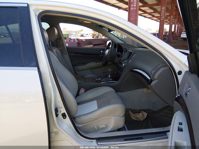 2012 Infiniti G VIN JN1CV6AP7CM625718 IAAI salvage auction — NORMAL WEAR, Clear-Dealer Only (Arizona), sold $25 on 2026-07-28 (photo 5)