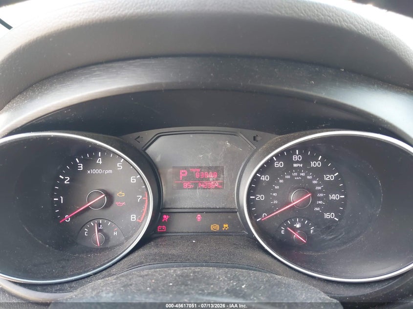 2015 Kia SEDONA VIN KNDMA5C16F6049032 IAAI salvage auction — NORMAL WEAR, Original (Texas), sold $1,300 on 2026-07-22 (photo 7)