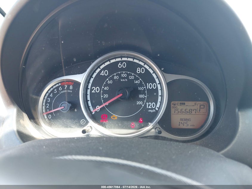 2014 Mazda 2 VIN JM1DE1LY3E0173870 IAAI salvage auction — NORMAL WEAR, Salvage Title, sold $950 on 2026-07-22 (photo 7)