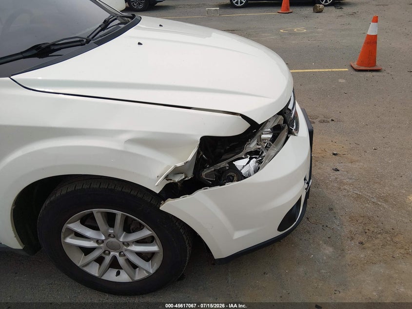 2013 Dodge Journey VIN 3C4PDDBG8DT579347 IAAI salvage auction — RIGHT FRONT, Salvage (Connecticut), sold $675 on 2026-07-29 (photo 6)