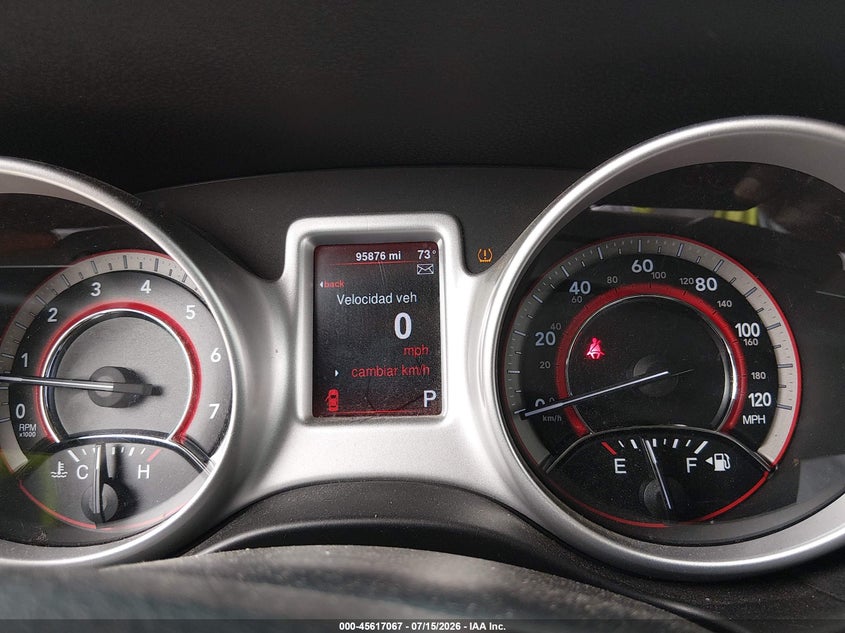 2013 Dodge Journey VIN 3C4PDDBG8DT579347 IAAI salvage auction — RIGHT FRONT, Salvage (Connecticut), sold $675 on 2026-07-29 (photo 7)