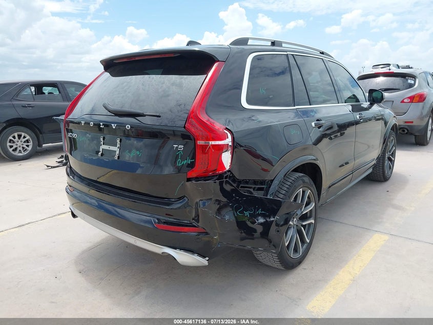 2018 Volvo Xc90 VIN YV4102CK3J1342614 IAAI salvage auction — RIGHT REAR, Salvage Title, sold $9,800 on 2026-08-08 (photo 4)