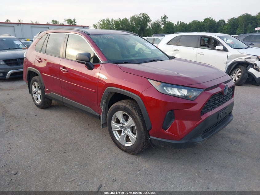 2021 Toyota Rav 4 VIN JTML6RFV1MD010960 — IAAI salvage auction photo
