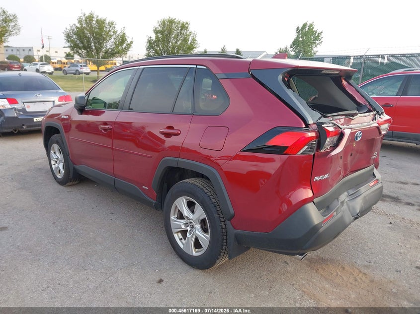 2021 Toyota Rav 4 VIN JTML6RFV1MD010960 IAAI salvage auction — REAR END, Mv-907A (New York), sold $8,700 on 2026-08-22 (photo 3)