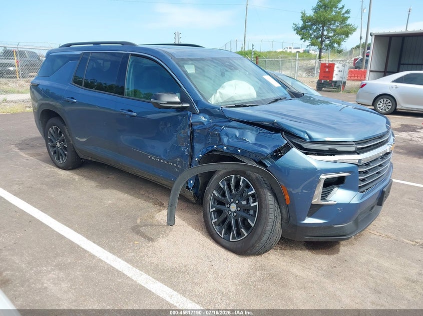 2026 Chevrolet Traverse VIN 1GNERGKS6TJ231011 IAAI salvage auction — SIDE, Salvage (Mississippi), sold $11,450 on 2026-09-03 (photo 1)