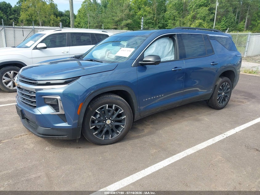 2026 Chevrolet Traverse VIN 1GNERGKS6TJ231011 IAAI salvage auction — SIDE, Salvage (Mississippi), sold $11,450 on 2026-09-03 (photo 2)