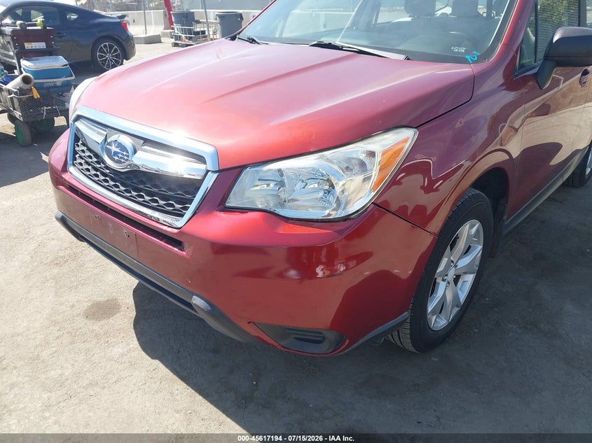 2016 Subaru Forester VIN JF2SJABC1GH458498 IAAI salvage auction — REAR END, Salvage (California), sold $1,850 on 2026-07-22 (photo 6)