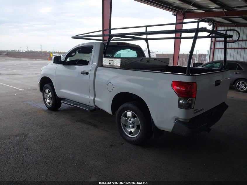 2007 Toyota Tundra VIN 5TFJU52127X003110 IAAI salvage auction — REAR END, Salvage (California), sold $2,400 on 2026-07-28 (photo 3)