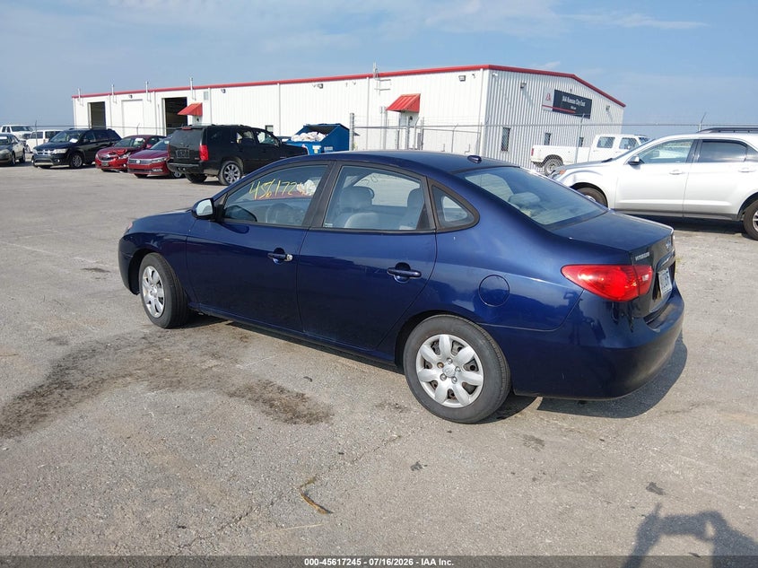 2008 Hyundai Elantra VIN KMHDU46D48U541009 IAAI salvage auction — NORMAL WEAR, Clear (Missouri), sold $25 on 2026-07-23 (photo 3)