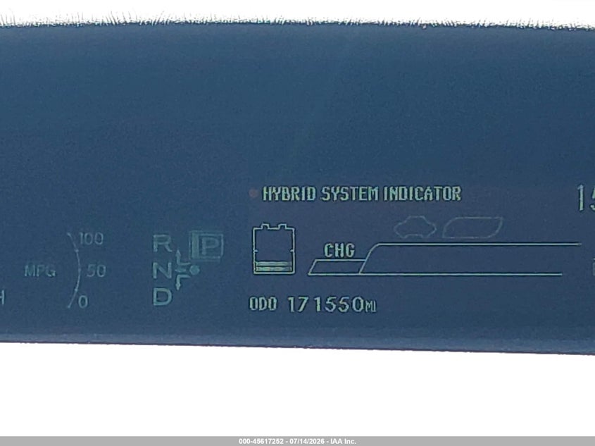 2013 Toyota Prius VIN JTDKN3DU6D5560414 IAAI salvage auction — FRONT END, Salvage (California), sold $2,075 on 2026-07-22 (photo 7)
