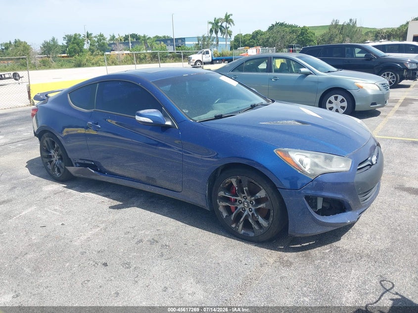 2015 Hyundai Genesis VIN KMHHU6KJ5FU130238 IAAI salvage auction — NORMAL WEAR, Clear (Florida), sold $425 on 2026-07-30 (photo 1)