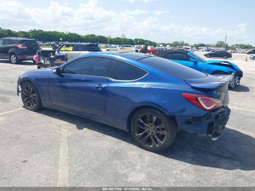2015 Hyundai Genesis VIN KMHHU6KJ5FU130238 IAAI salvage auction — NORMAL WEAR, Clear (Florida), sold $425 on 2026-07-30 (photo 3)