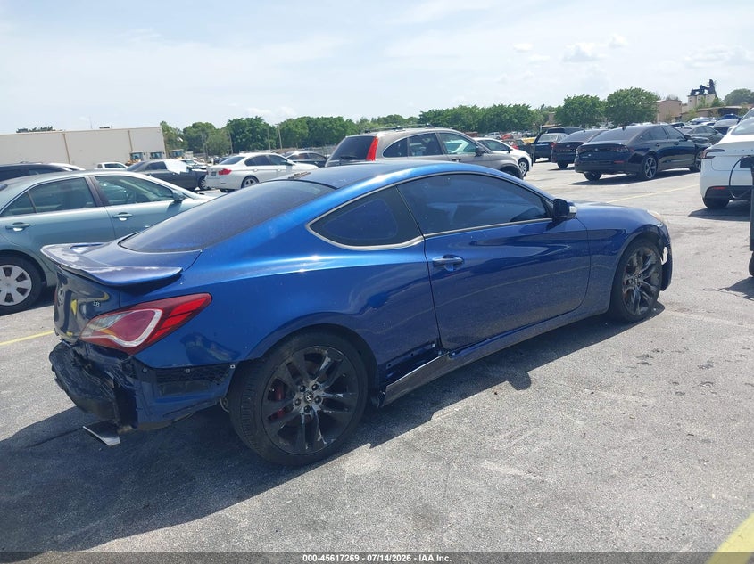 2015 Hyundai Genesis VIN KMHHU6KJ5FU130238 IAAI salvage auction — NORMAL WEAR, Clear (Florida), sold $425 on 2026-07-30 (photo 4)