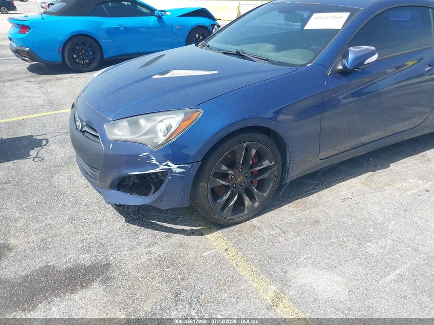 2015 Hyundai Genesis VIN KMHHU6KJ5FU130238 IAAI salvage auction — NORMAL WEAR, Clear (Florida), sold $425 on 2026-07-30 (photo 6)