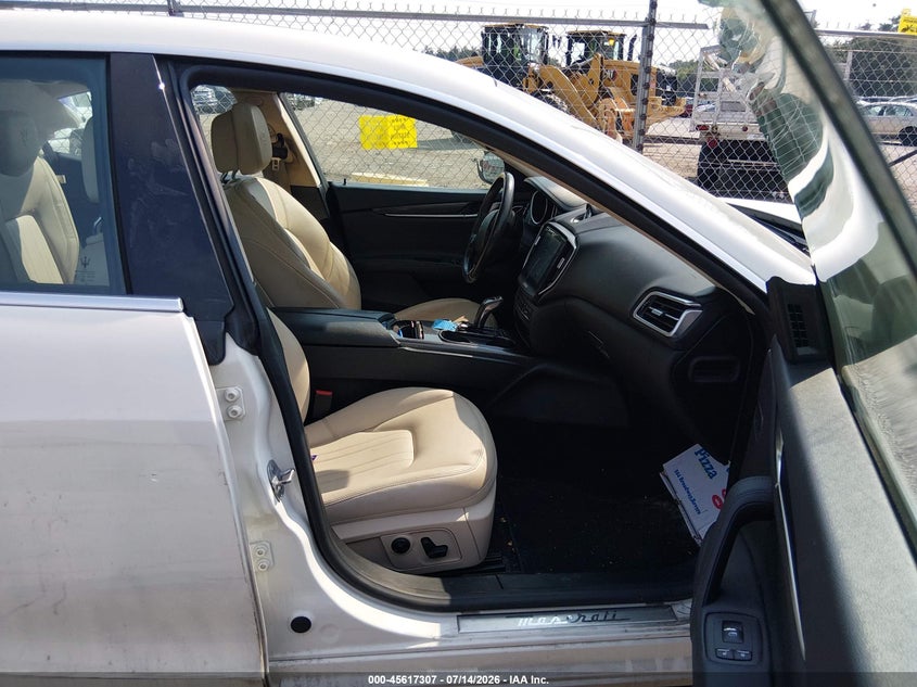 2020 Maserati Ghibli VIN ZAM57YTA3L1345103 IAAI salvage auction — SIDE, Wait Title, sold $11,450 on 2026-08-14 (photo 5)