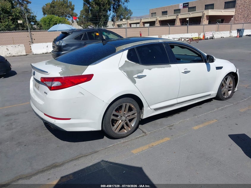 2013 Kia Optima VIN 5XXGR4A65DG107256 IAAI salvage auction — NORMAL WEAR, Clear - Dealer Only (California), sold $325 on 2026-07-29 (photo 4)