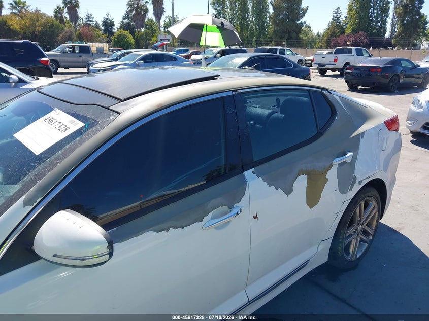2013 Kia Optima VIN 5XXGR4A65DG107256 IAAI salvage auction — NORMAL WEAR, Clear - Dealer Only (California), sold $325 on 2026-07-29 (photo 6)