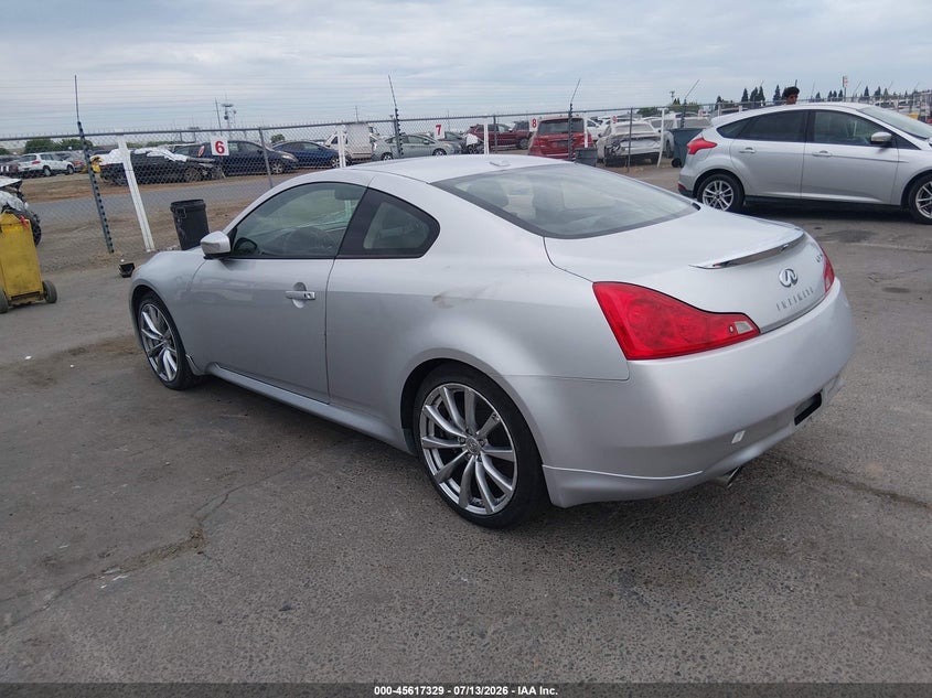 2008 Infiniti G VIN JNKCV64E78M113938 IAAI salvage auction — RIGHT SIDE, Salvage (California), sold $800 on 2026-07-29 (photo 3)