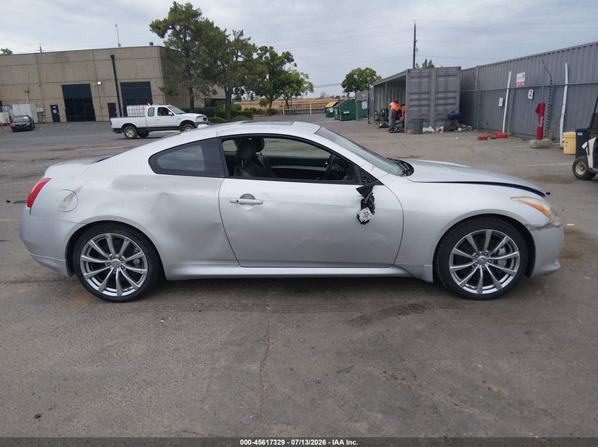 2008 Infiniti G VIN JNKCV64E78M113938 IAAI salvage auction — RIGHT SIDE, Salvage (California), sold $800 on 2026-07-29 (photo 6)