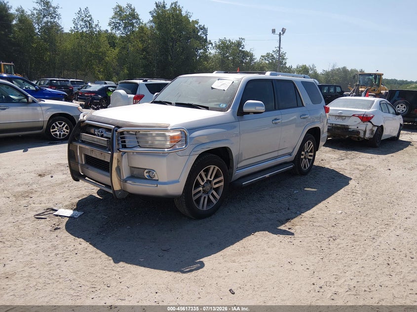 2012 Toyota 4runner VIN JTEBU5JR9C5085771 IAAI salvage auction — LEFT FRONT, Original (New Hampshire), sold $9,250 on 2026-07-29 (photo 2)