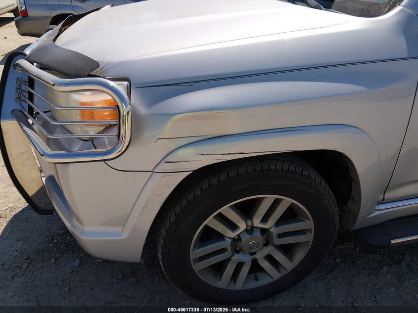 2012 Toyota 4runner VIN JTEBU5JR9C5085771 IAAI salvage auction — LEFT FRONT, Original (New Hampshire), sold $9,250 on 2026-07-29 (photo 6)