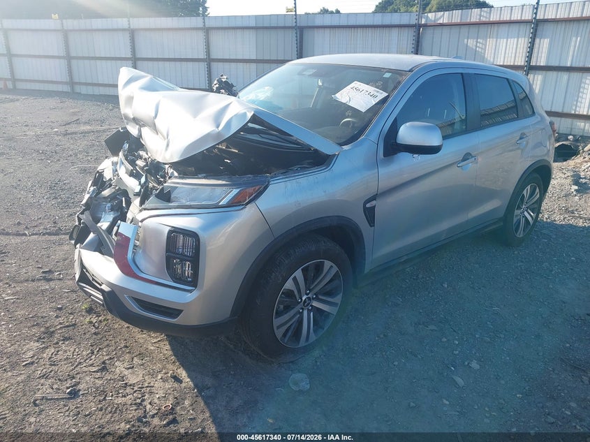 2024 Mitsubishi Outlander VIN JA4ARUAU6RU020336 IAAI salvage auction — FRONT END, Clear (Arkansas), sold $2,050 on 2026-07-22 (photo 2)