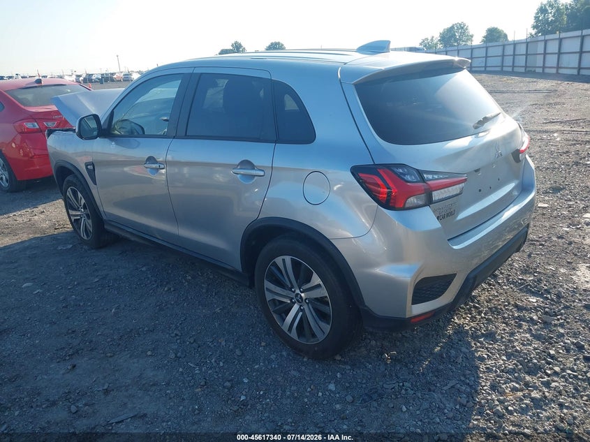 2024 Mitsubishi Outlander VIN JA4ARUAU6RU020336 IAAI salvage auction — FRONT END, Clear (Arkansas), sold $2,050 on 2026-07-22 (photo 3)