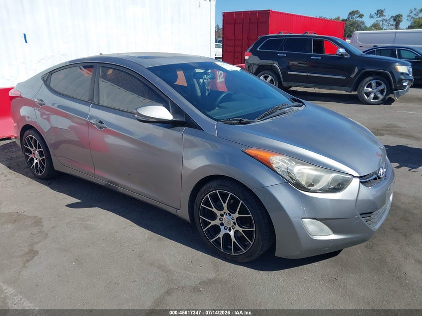 2011 Hyundai Elantra VIN KMHDH4AE7BU120185 IAAI salvage auction — REAR END, Salvage (California), sold $650 on 2026-07-23 (photo 1)