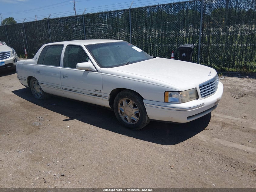 1999 Cadillac Deville VIN 1G6KD54Y9XU720994 IAAI salvage auction — NORMAL WEAR, Clear (Kansas), sold $250 on 2026-07-31 (photo 1)
