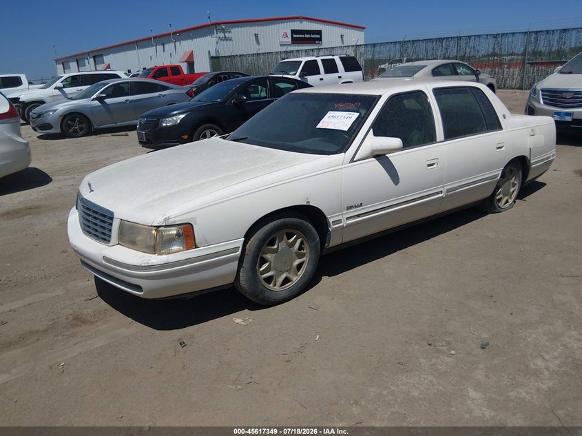 1999 Cadillac Deville VIN 1G6KD54Y9XU720994 IAAI salvage auction — NORMAL WEAR, Clear (Kansas), sold $250 on 2026-07-31 (photo 2)