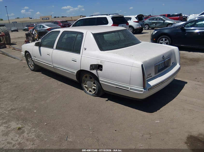 1999 Cadillac Deville VIN 1G6KD54Y9XU720994 IAAI salvage auction — NORMAL WEAR, Clear (Kansas), sold $250 on 2026-07-31 (photo 3)