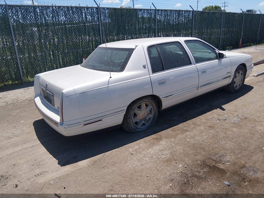 1999 Cadillac Deville VIN 1G6KD54Y9XU720994 IAAI salvage auction — NORMAL WEAR, Clear (Kansas), sold $250 on 2026-07-31 (photo 4)