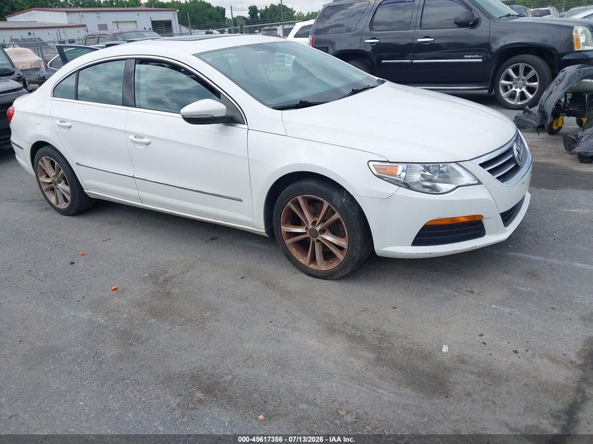 2012 Volkswagen Passat cc VIN WVWMN7AN4CE501079 IAAI salvage auction — NORMAL WEAR, Salvage (South Carolina), sold $350 on 2026-07-29 (photo 1)